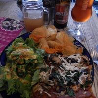 pizza combo meal (special of the day) at Temictli - Hipodromo in Mexico City