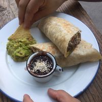 burrito  at Temictli - Hipodromo in Mexico City