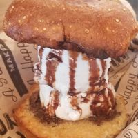 Ice Cream Sandwich - Bread is no joke. 😉 at Plant Theory in Miami