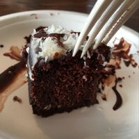 amazing German gluten free cake !  at Plant Theory in Miami