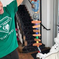 Essential vegan restaurant wind chime. “Breathe, Balance, Abundance, Bliss, Joy, Gratitude.” at Plant Theory in Miami