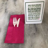 Beautiful people, kind food. at Plant Theory in Miami