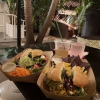 Got the Artichoke burger! Delicious!! at Plant Theory in Miami