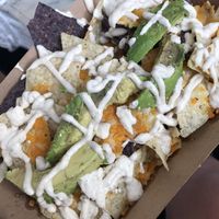 Jackfruit nachos at Plant Theory in Miami