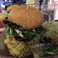 Returned this year for an Artichikn burger, and it rocked at Plant Theory in Miami