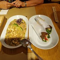 Tagliatelle  -- Lebanese wraps at Yi in Athens