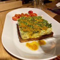 Avocado Tart!  at Yi in Athens