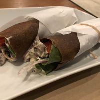 Greek wraps (raw) at Yi in Athens