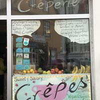 vegan crepes : )  at Eldur og Is - Fire and Ice in Reykjavik