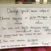 yum!  at Eldur og Is - Fire and Ice in Reykjavik