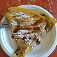 Crêpe at Eldur og Is - Fire and Ice in Reykjavik