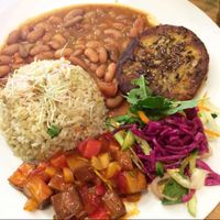 XL meal at Mennyorszag Szive in Budapest