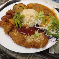 Large daily menu at Mennyorszag Szive in Budapest