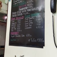 Actual menu 01/2020 at Mennyorszag Szive in Budapest