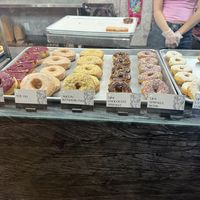 Vegan options galore!  at Guru Donuts in Boise