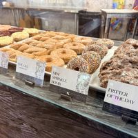 That fritter was the size of my face!   at Guru Donuts in Boise