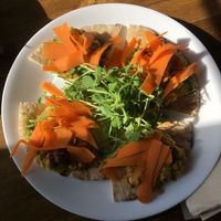 Chickpea salad pita  at Millie's Living Cafe in Lynchburg