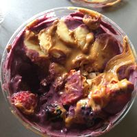 acai bowl at Millie's Living Cafe in Lynchburg