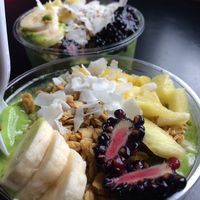 Smoothie bowl at Millie's Living Cafe in Lynchburg