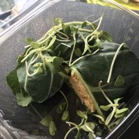 Wrapped nutrition bomb at Millie's Living Cafe in Lynchburg