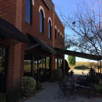 Outside at Millie's Living Cafe in Lynchburg