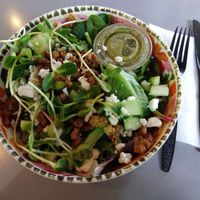 Mixed spring salad (half) at Millie's Living Cafe in Lynchburg