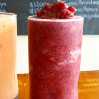 Smoothies  at Urban Farm Cafe in San Isidro De El General