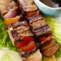 Vegetarian Kebab at Planet Vegis - Emilio Osmena in Cebu