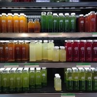 Plenty of juices to choose from! Ask about their juice cleanse specials at JuiceBrothers - Van Woustraat in Amsterdam