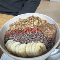 Almond açai  at JuiceBrothers - Van Woustraat in Amsterdam