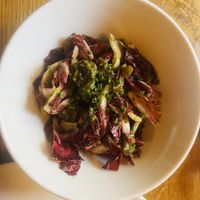 Raddichio salad  at Olive in Innsbruck