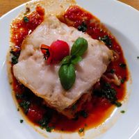 Lasagne at Olive in Innsbruck