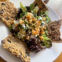 Pilzbällchen mit Kimchi  at Olive in Innsbruck