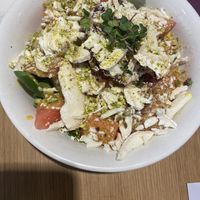 Vegetarian salad  at Baobab in Zaragoza