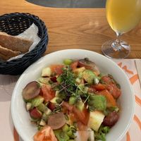 Salad at Baobab in Zaragoza