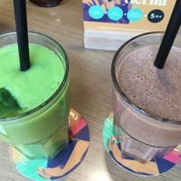 Smoothies, yammie! at Baobab in Zaragoza