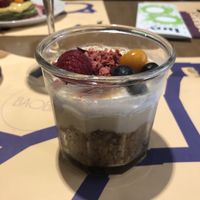 vegan lemon pay at Baobab in Zaragoza