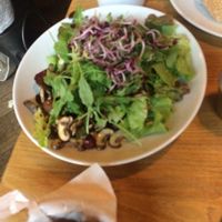 vegan salad at Ludwig Burger & Beer in Innsbruck