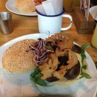 vegan burger at Ludwig Burger & Beer in Innsbruck