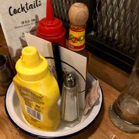 Sauces at Ludwig Burger & Beer in Innsbruck