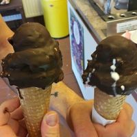 Ice-cream to go with chocolate  at Eiskontor Berlin in Berlin