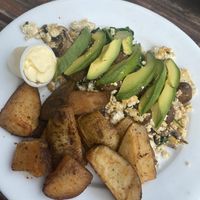 Vegan Popeye  at Maywood Pancake House in Maywood