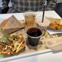 big vegan lunch!  at VINCENT - Europa Passage in Hamburg