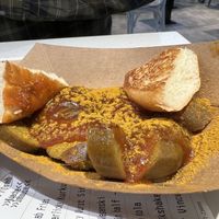 curry vvurst  at VINCENT - Europa Passage in Hamburg