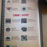 Menu at Hoa Sen - Doi Can - Maybe closed in Hanoi