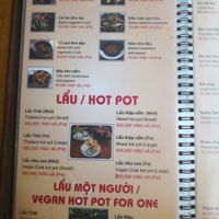 Menu at Hoa Sen - Doi Can - Maybe closed in Hanoi