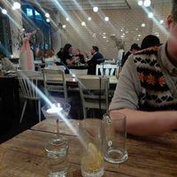 Interior. at Michelberger Restaurant in Berlin