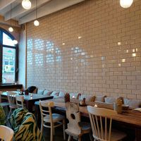 Interior. at Michelberger Restaurant in Berlin