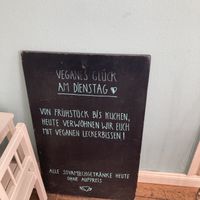   at Cafe Gluecklich in Wismar