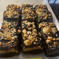 Vegan snickers   at Loving Hut in Sofia